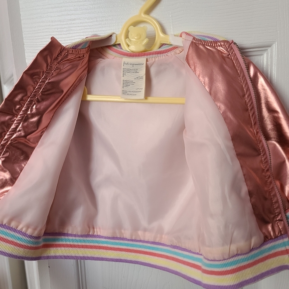 First Impressions rose gold bomber 6-9 months - Picture 4 of 8